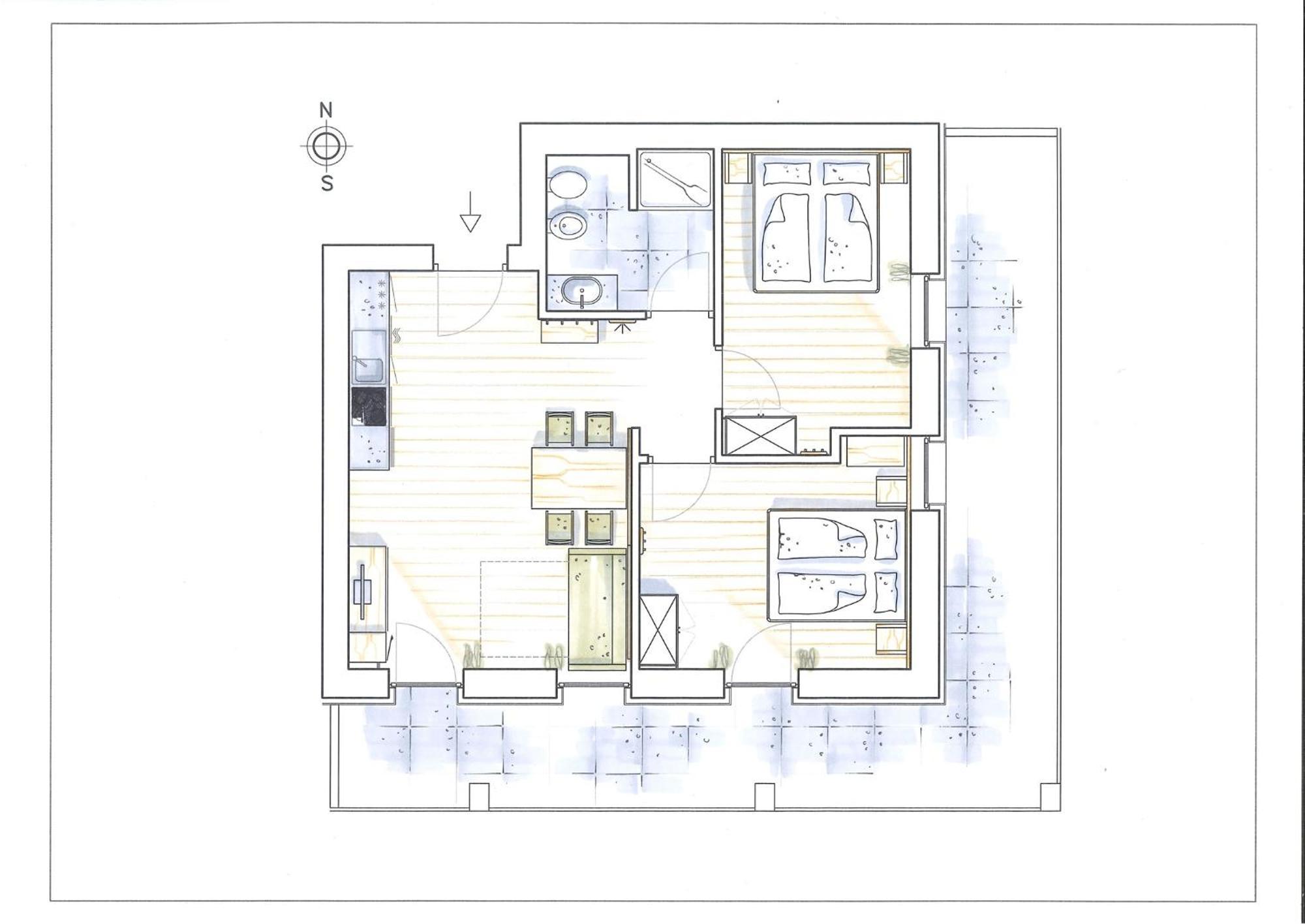 Ariala Apartments Falzes Eksteriør bilde